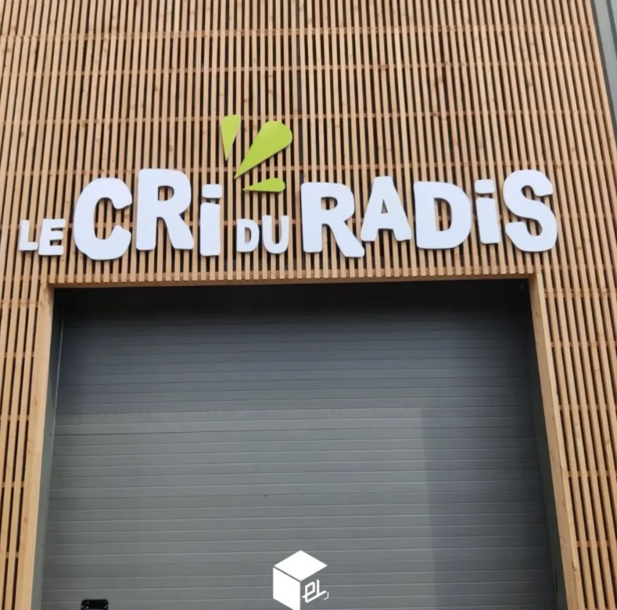 Enseigne professionnelle posée par ATELIER L